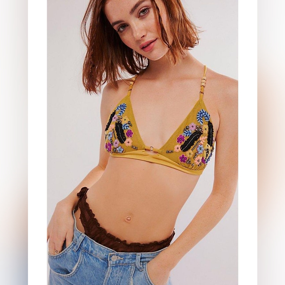 Free People Intimates Beaded bralette